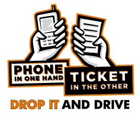 drop it & drive campaign logo