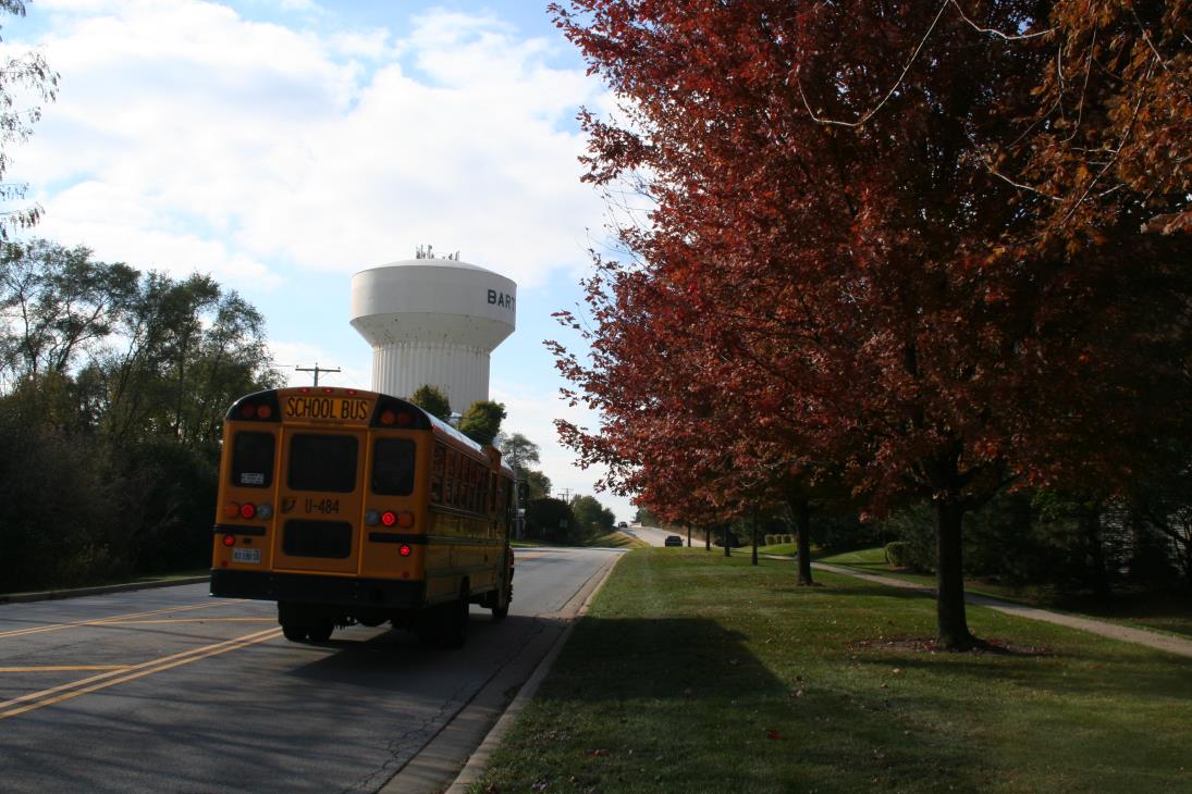 fall school bus