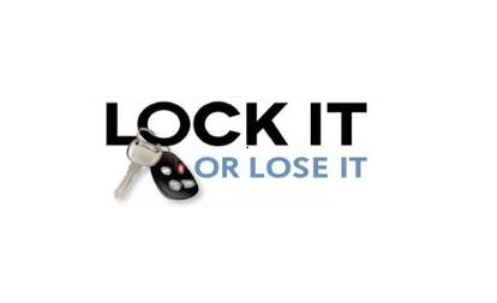 Lock it or Lose it - car keys