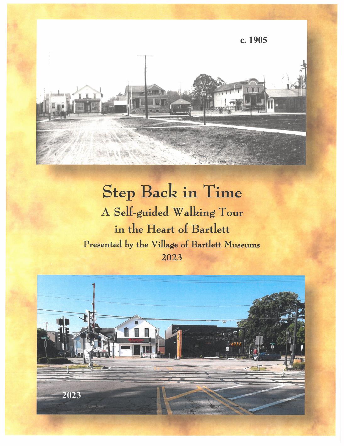 Bartlett Self-guided Walking Tour 1 cover page