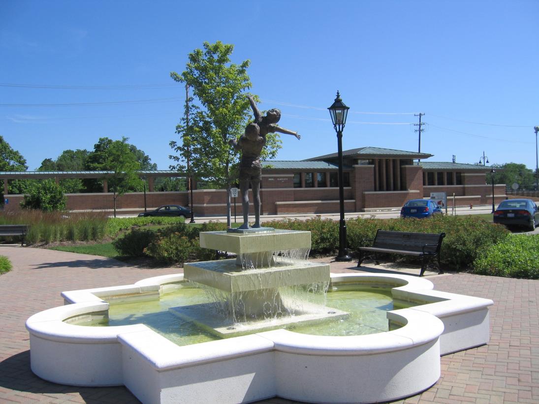 Town Center fountain