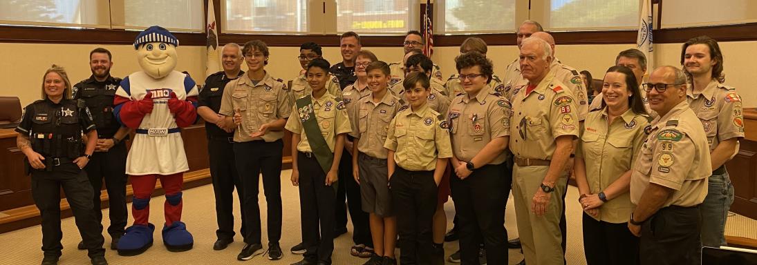 Boy Scout Troop - Comm Spirit Award Aug20203