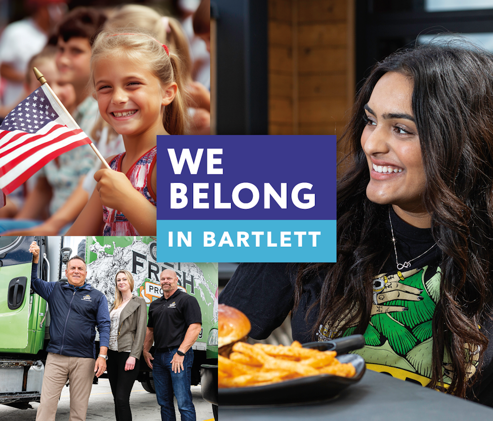 We Belong in Bartlett landing page image